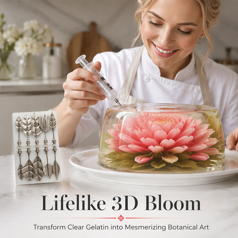 🏆 Last Day Special Price £9.78 !🎂Baking Pick | 3D Gelatin Art Tools🎁