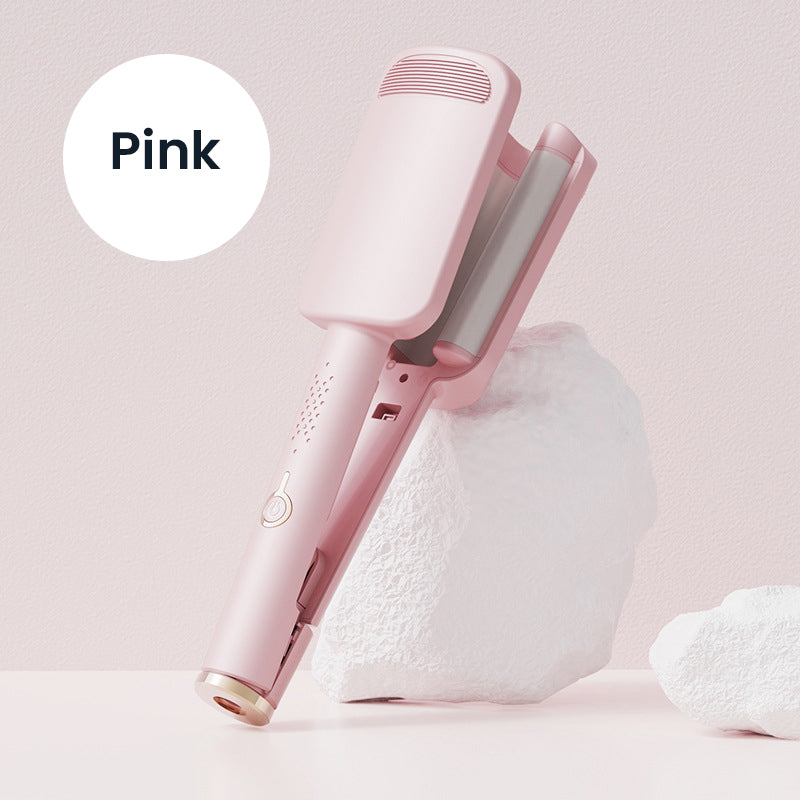 ✨ 💈 LIMITED-TIME ! 💐 Wavy Curling Iron – Salon shine & heat protection
