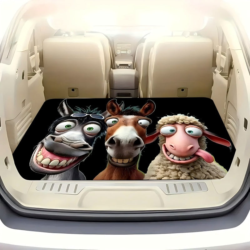 📢📢40% OFF !! ⏰Universal Car Trunk Mat with Non-Slip Backing