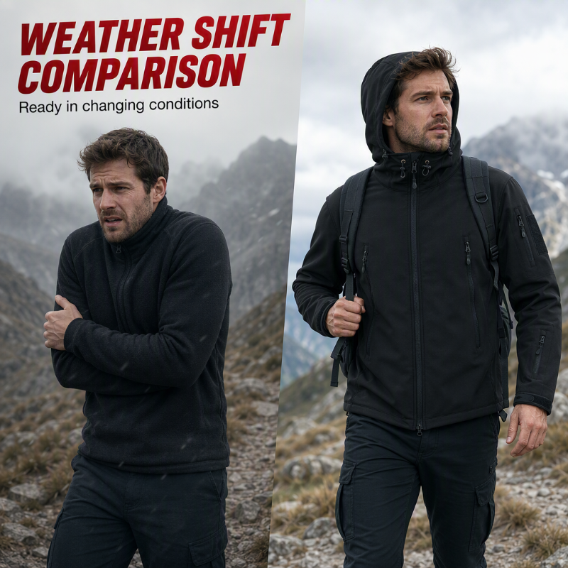 🔥LAST DAY SALE ONLY ￡21.99!!💥 Built for Wind & Rain🌧️Men's Waterproof Insulated Outdoor Jacket