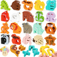 🧸 26-Piece Wooden Letter & Animal Matching Toy – Hands-On Alphabet Mastery, Vibrant Animal Illustrations & Child-Safe Design – Learning Made Fun ✨