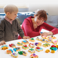 🧸 26-Piece Wooden Letter & Animal Matching Toy – Hands-On Alphabet Mastery, Vibrant Animal Illustrations & Child-Safe Design – Learning Made Fun ✨
