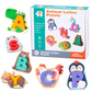 🧸 26-Piece Wooden Letter & Animal Matching Toy – Hands-On Alphabet Mastery, Vibrant Animal Illustrations & Child-Safe Design – Learning Made Fun ✨