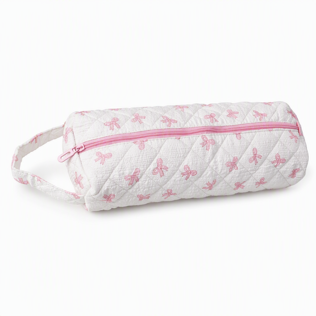 ⏳🔥LIMITED-TIME 50% OFF! ⏰Portable Quilted Travel Storage Bag with Handle for Hair Dryer Curling Iron and Hair Straightener🐆