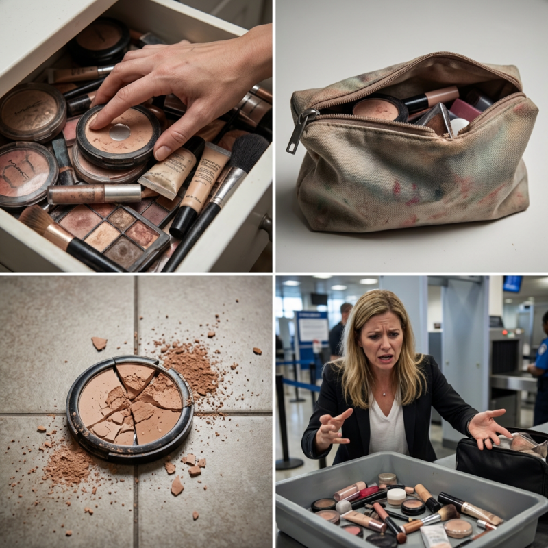⏳LAST DAY SALE 50% OFF!!🎁✨ Magic Makeup Book – All-in-One Cosmetic Palette with Eyeshadows, Blush, Highlighter & Lip Gloss | Perfect Christmas Gift for Her 🎄🇬🇧