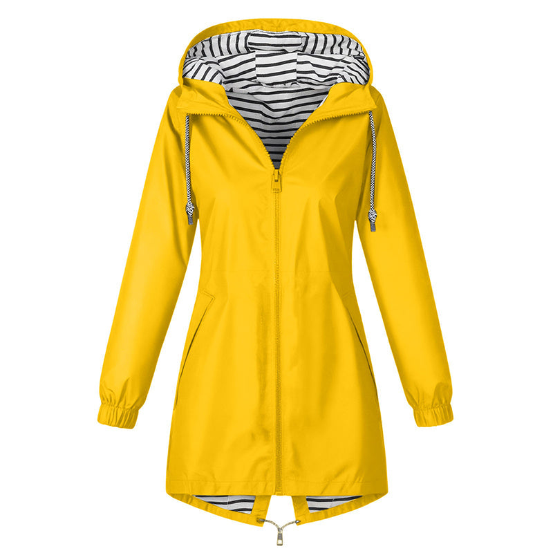⏳LAST DAY SALE £19.99!!💥Women's Outdoor Waterproof Hooded Jacket🌧🧥