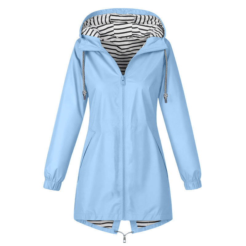⏳LAST DAY SALE £19.99!!💥Women's Outdoor Waterproof Hooded Jacket🌧🧥