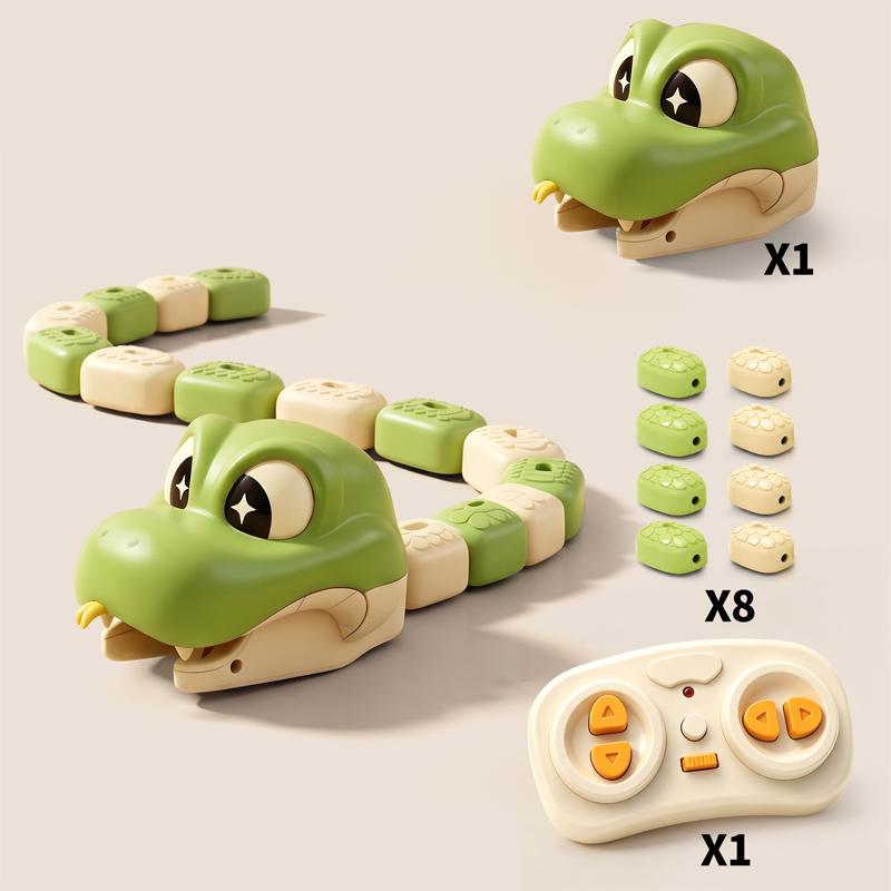 🐍 Remote Control Battle Snake – Magnetic Stretching for Family Fun & Indoor Play