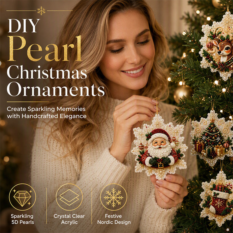 🎄Now 50% off! DIY Christmas craft kit with 5D bead rhinestones for the Christmas tree – festive decor for your home.