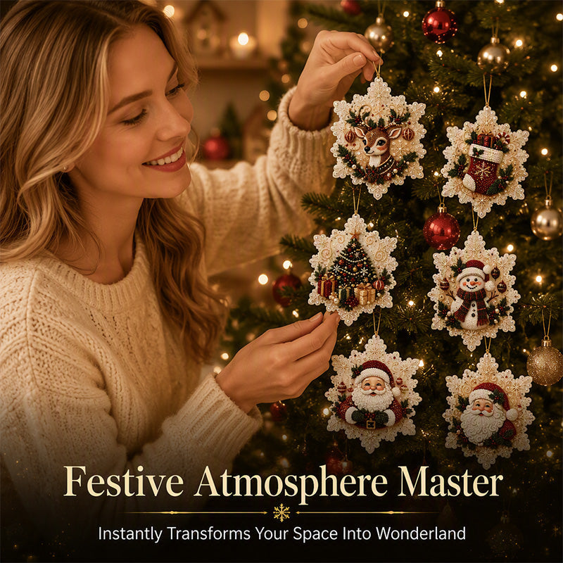 DIY Christmas Craft Kit with 5D Pearl Rhinestones for Christmas Tree – Festive Home Decoration, 50% Off