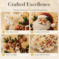 DIY Christmas Craft Kit with 5D Pearl Rhinestones for Christmas Tree – Festive Home Decoration, 50% Off