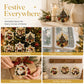 DIY Christmas Craft Kit with 5D Pearl Rhinestones for Christmas Tree – Festive Home Decoration, 50% Off