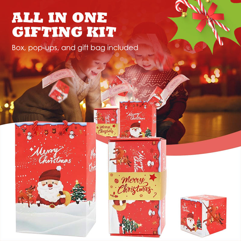 🔥 LAST DAY SALE £6.99!!🎄Christmas Surprise Gift Box Explosion🎁