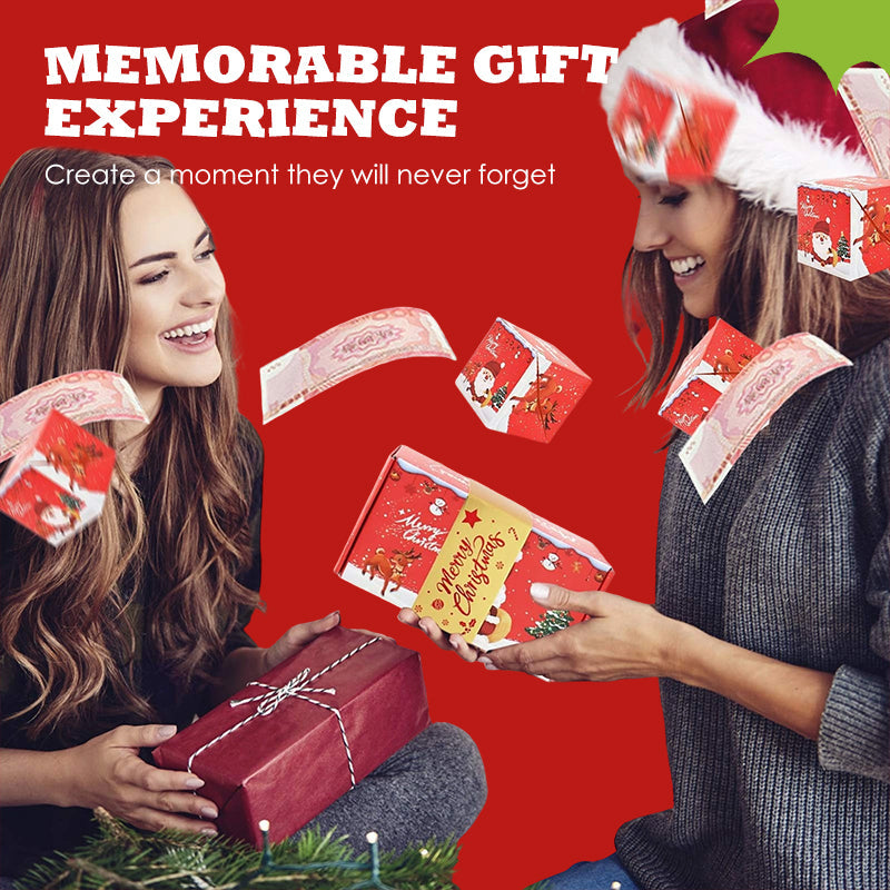 🔥 LAST DAY SALE £6.99!!🎄Christmas Surprise Gift Box Explosion🎁