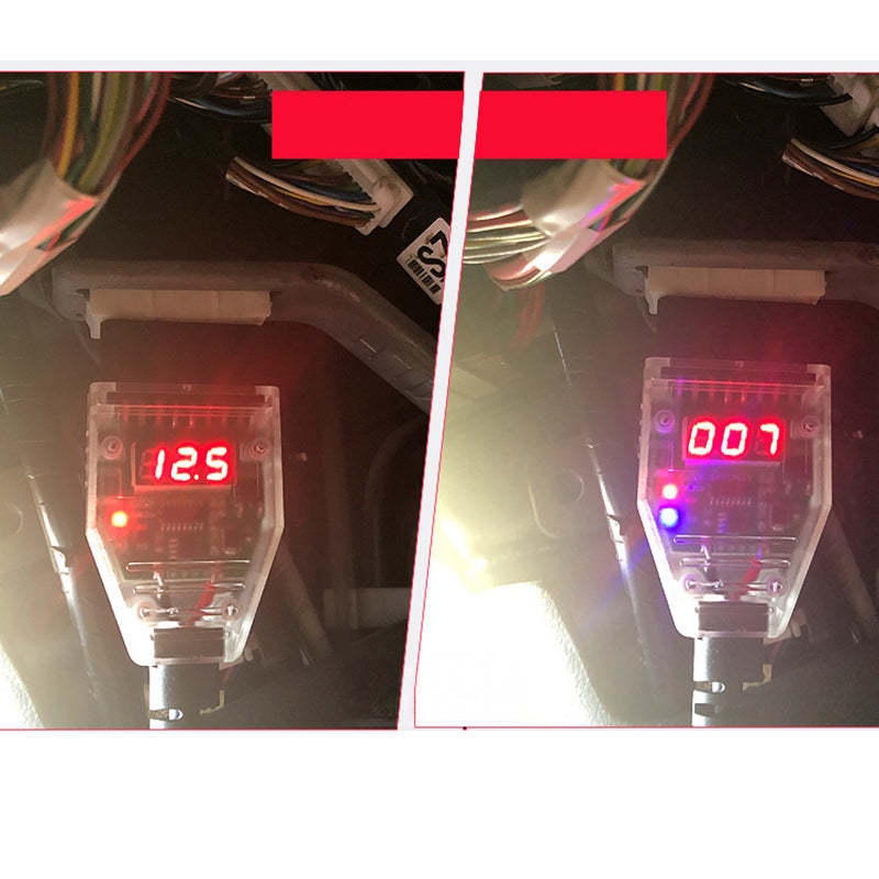 🔋 OBD II 12V Car Memory Saver | Voltage Display