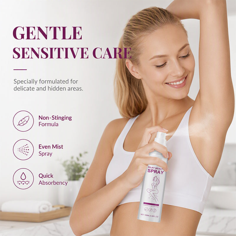 Remove Hair Painlessly Instantly! No-Sting Botanical Mist Spray