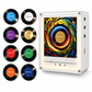 ⏰ NFC Magnetic Fridge Music Box – Tap to Play, 360° Rotating LED Light 🧲