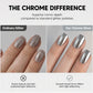 No-Bake Galaxy Chrome Nail Polish – Air Dry, Shiny, Salon Look
