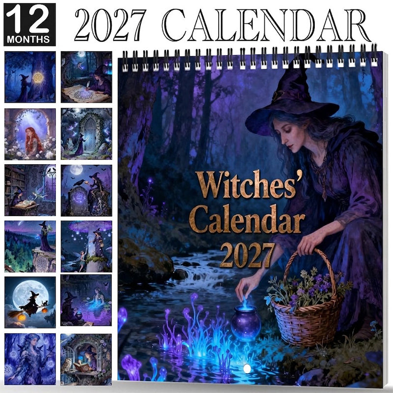 🎉This Week's Special Sales - 60% OFF✨Mystical Witches Calendar 2027