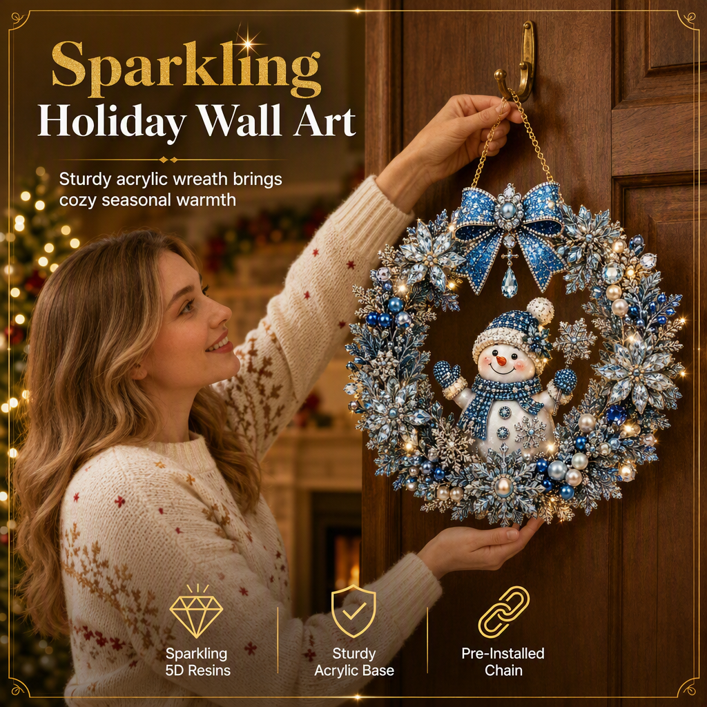 DIY Christmas Diamond Art Kits for
