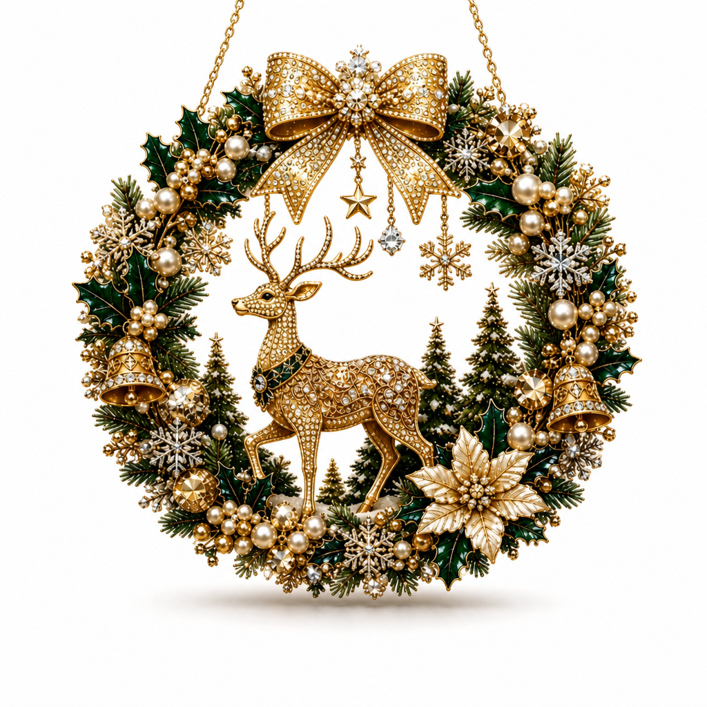 DIY Christmas Diamond Art Kits for