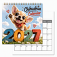 🎄🎁Christmas Sale 🐕Chihuahua 12 Month Wall Calendar