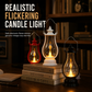 Add Warm Glow Instantly! No-Flame Flickering LED Kerosene Lantern