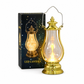 Add Warm Glow Instantly! No-Flame Flickering LED Kerosene Lantern