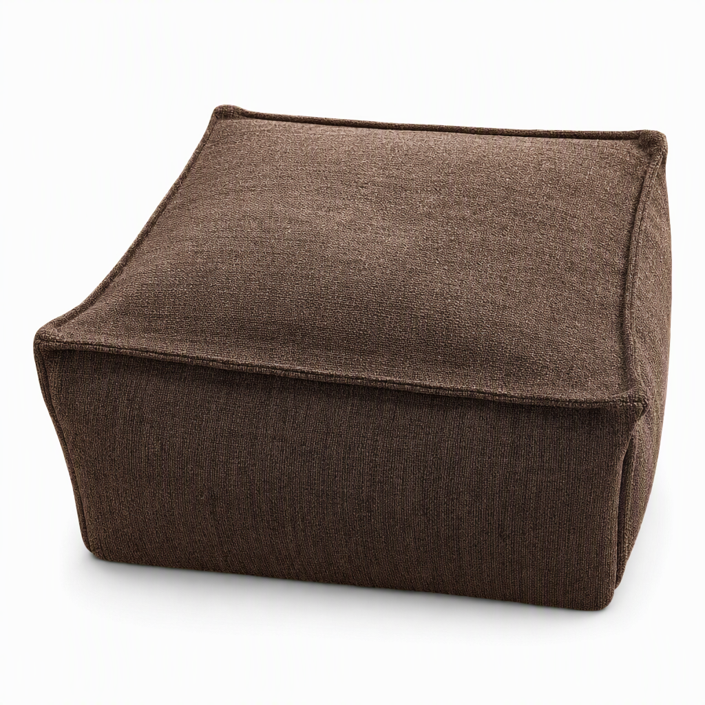 ⏰Storage Stool Cover: Fill with Clothes, 100kg Support, Wide Zipper, Washable, 45x45x23cm