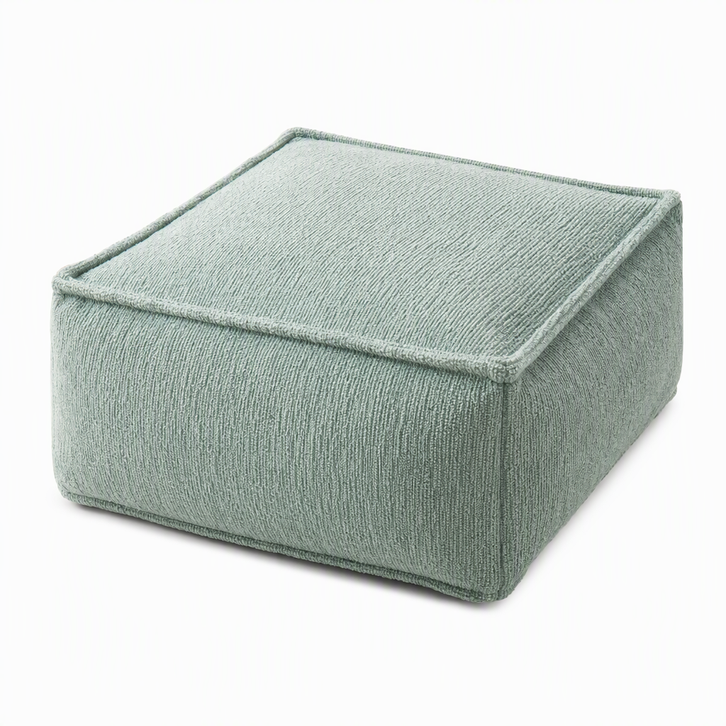 ⏰Storage Stool Cover: Fill with Clothes, 100kg Support, Wide Zipper, Washable, 45x45x23cm