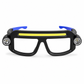 Dual Beam Rechargeable Glasses Light – Hands Free Clip-On LED Eyewear Lamp, Type-C Charging Head Light for Hiking, Repairing & Night Reading