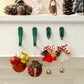 🎄  50% OFF! 🎁 Silicone Christmas Wreath Ties & Traceless Hooks – Reusable, Damage-Free Holiday Decor Hanging Kit ✨