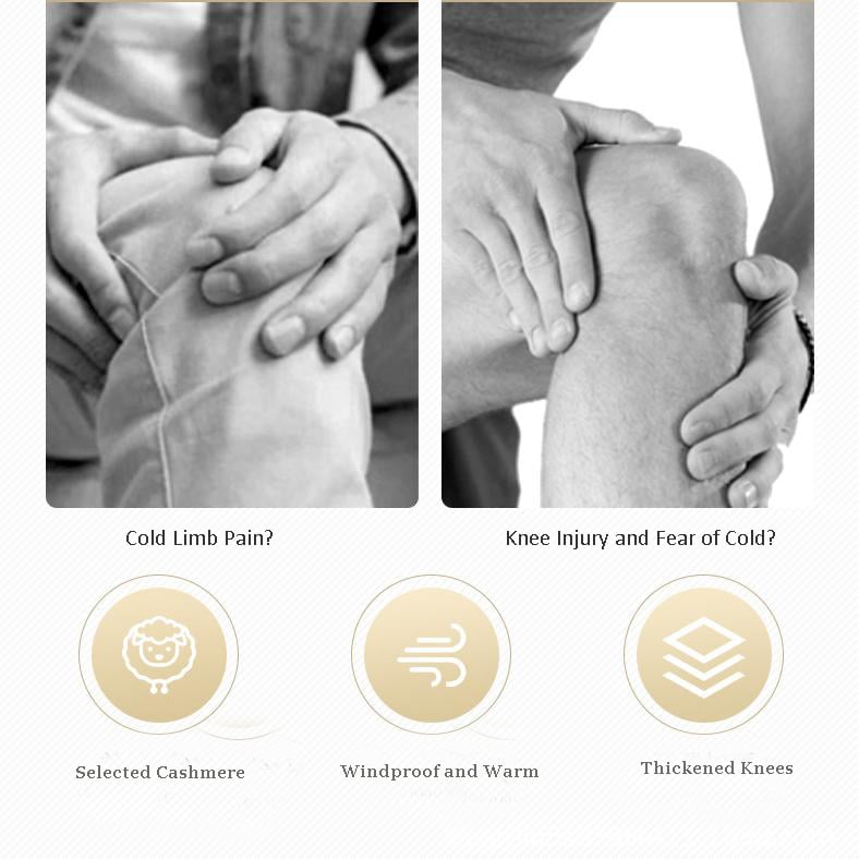 📢📢40%  OFF !! ⏰❄️ Thermal Knee Warmers – Stretchy Winter Knee Sleeves for Outdoor Activities