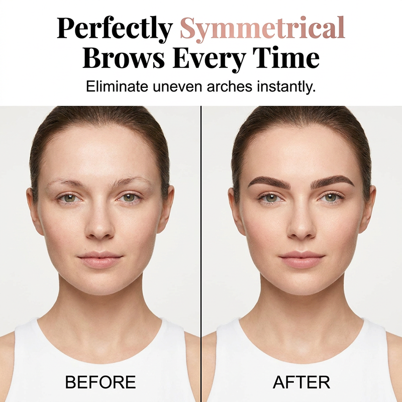 ✨ Eyebrow Stamp Kit – Symmetrical Brows, Smudge-Proof, Beginner Friendly 🖌️
