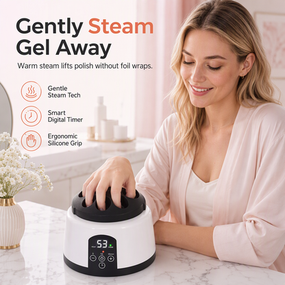 🔥💅 NEW HOT SALE – 50% OFF! 🎁✨ 36W Electric Steam Nail Polish Remover 💖 Easy Gel Polish & Acrylic Nail Removal for At-Home Manicures! 🛍️💅
