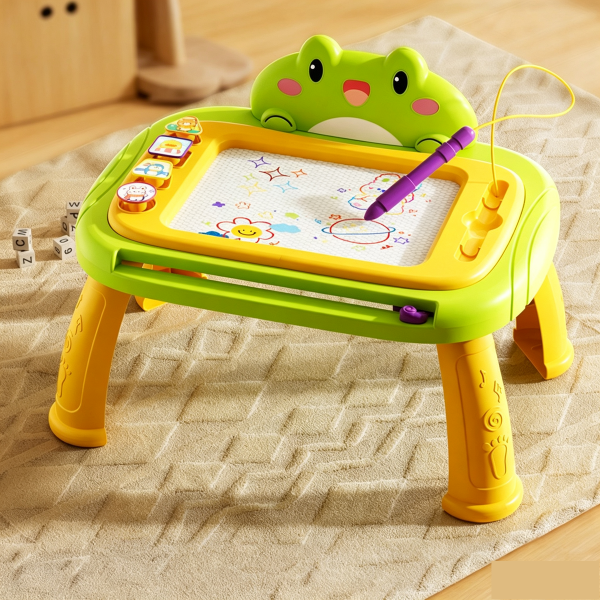 🎨 LIMITED-TIME 49% OFF! ✨ Kids Magnetic Drawing Board – Dust-free, Colorful, Safe 🪁