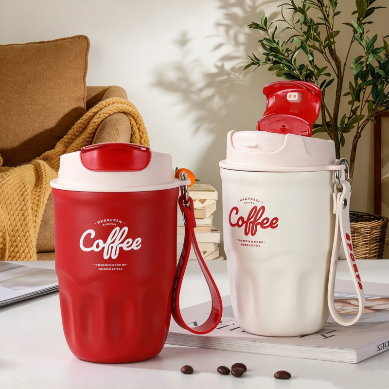 ⏳🔥LIMITED-TIME 50% OFF! ⏰Portable Smart Thermal Coffee Cup with Temperature Display
