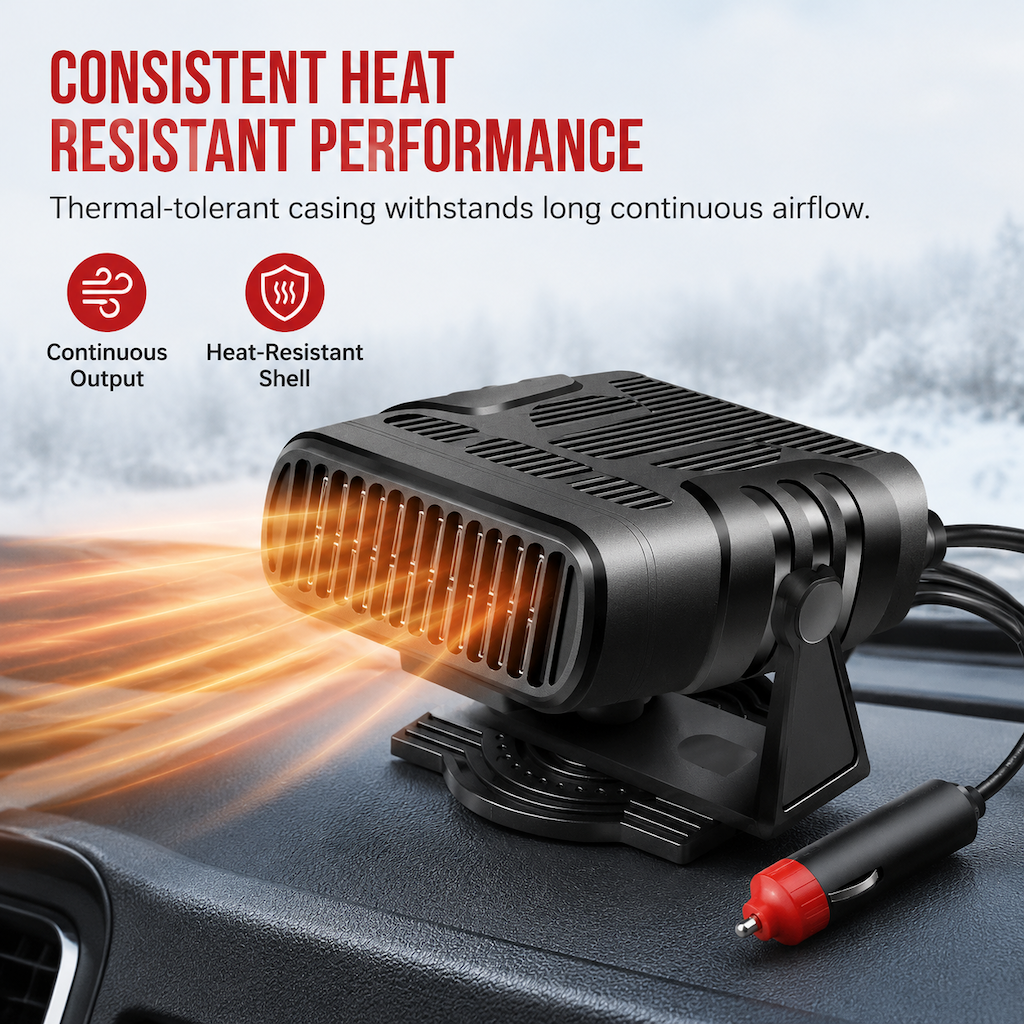 Portable 12V 24V Car and Windshield Defroster with Air Purifier for Vehicles