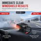 Portable 12V 24V Car and Windshield Defroster with Air Purifier for Vehicles