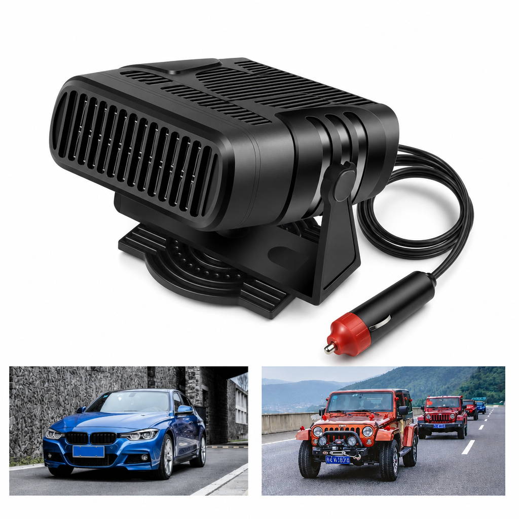 Portable 12V 24V Car and Windshield Defroster with Air Purifier for Vehicles