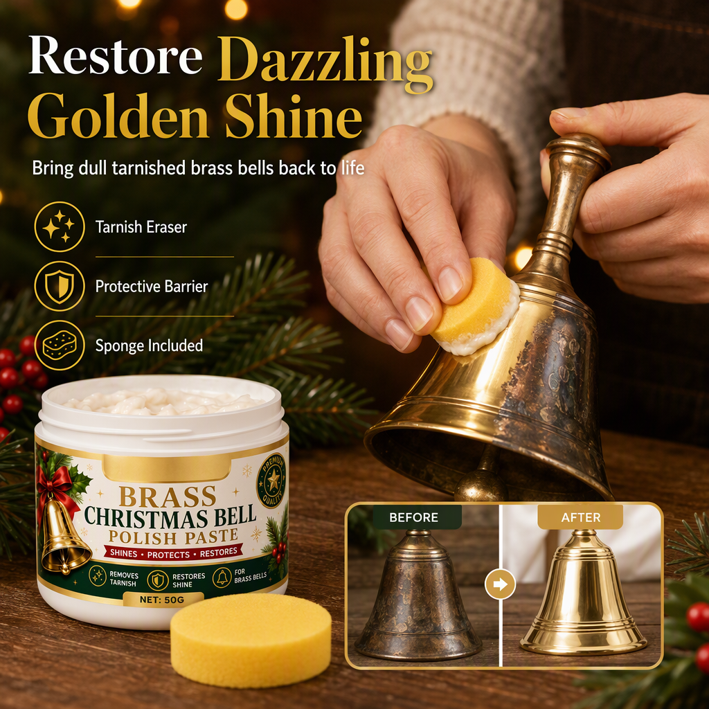 Brass Bell and Copper Polish Cream original Floweraup product image