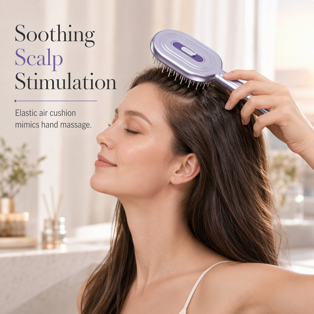 Scalp Applicator Comb with Dropper
