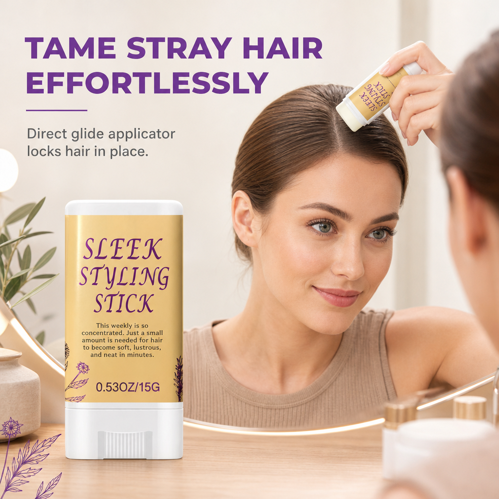 🏆Buy One, Get One Free for Just £6.99🎉🎁Fresh Styling Stick for Flyaway Hair and Frizz Control