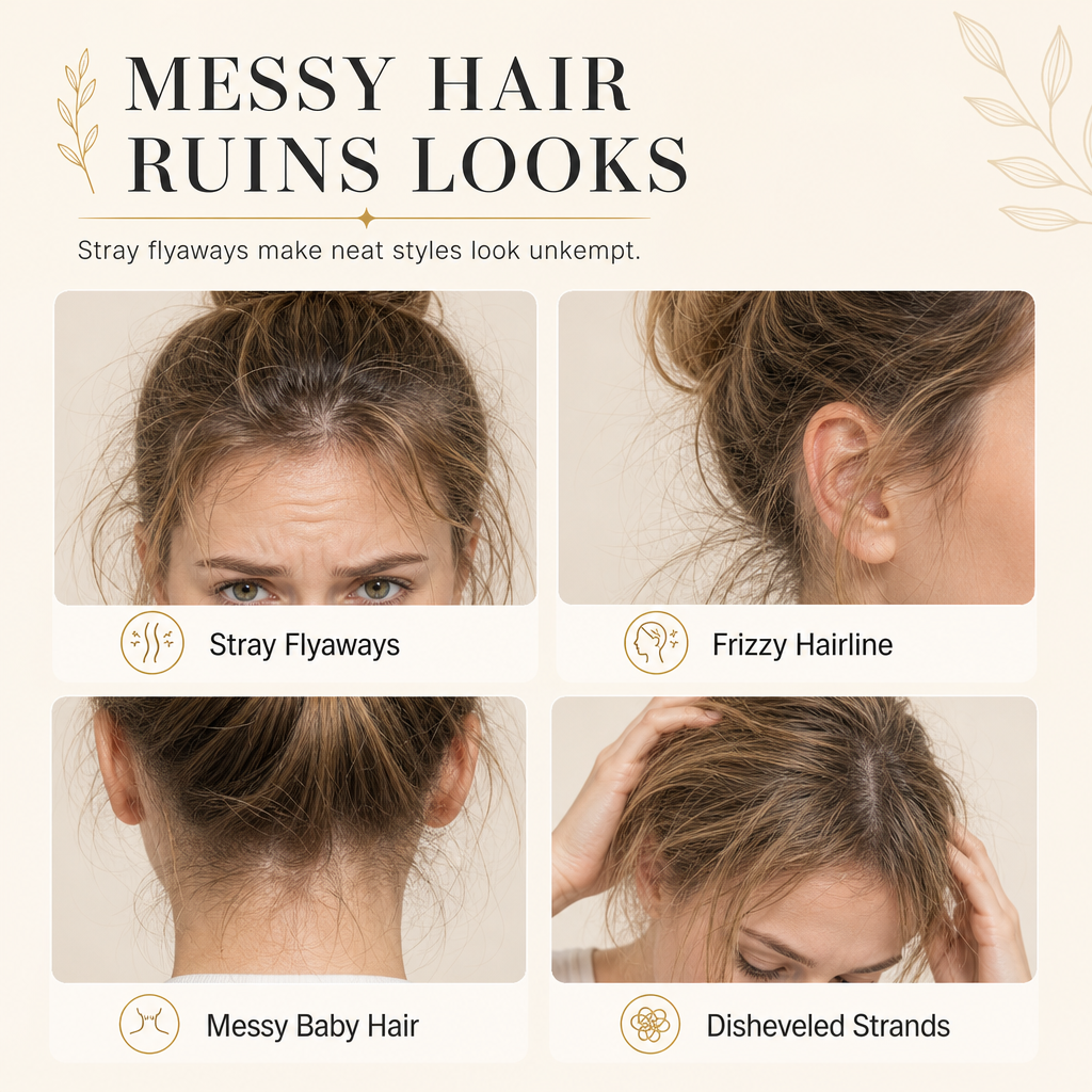 🏆Buy One, Get One Free for Just £6.99🎉🎁Fresh Styling Stick for Flyaway Hair and Frizz Control