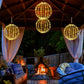 ✨ Hanging LED Sphere Light | Foldable Event Decoration
