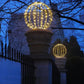 ✨ Hanging LED Sphere Light | Foldable Event Decoration