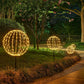 ✨ Hanging LED Sphere Light | Foldable Event Decoration
